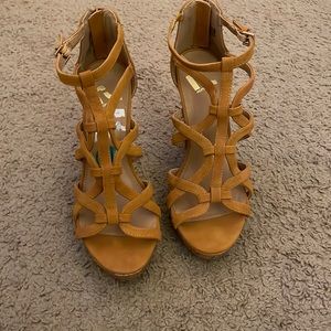 Brown heels